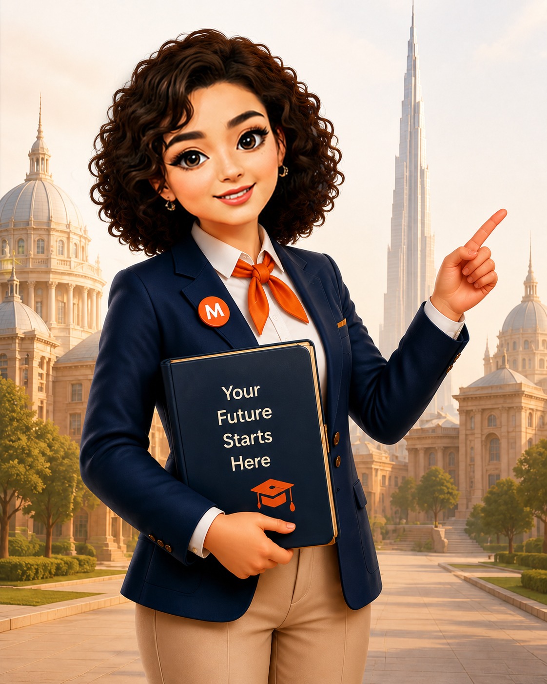 Mia, EduMarket's university guidance assistant